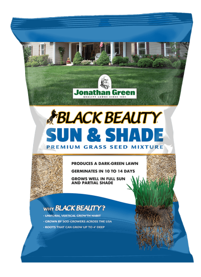 Jonathan Green Black Beauty Sun & Shade Grass Seed (3lb)
