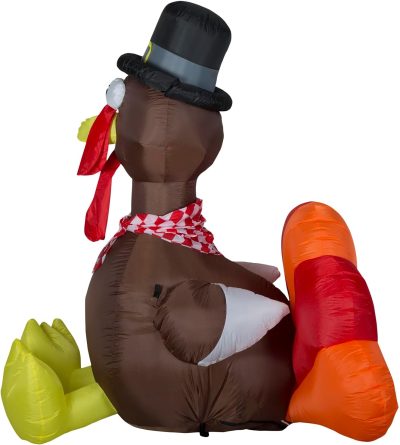 Gemmy Thanksgiving Inflatable Turkey (6Ft)