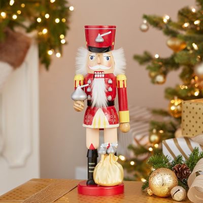 Hershey Kisses Soldier 14-Inch Wooden Nutcracker