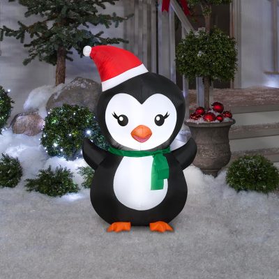 Gemmy Christmas Inflatable Penguin