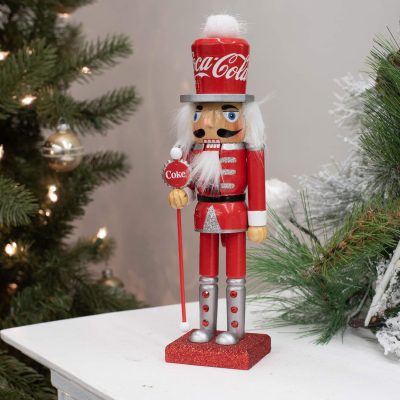 Coca-Cola Kurt S. Adler 10-Inch Wooden Nutcracker