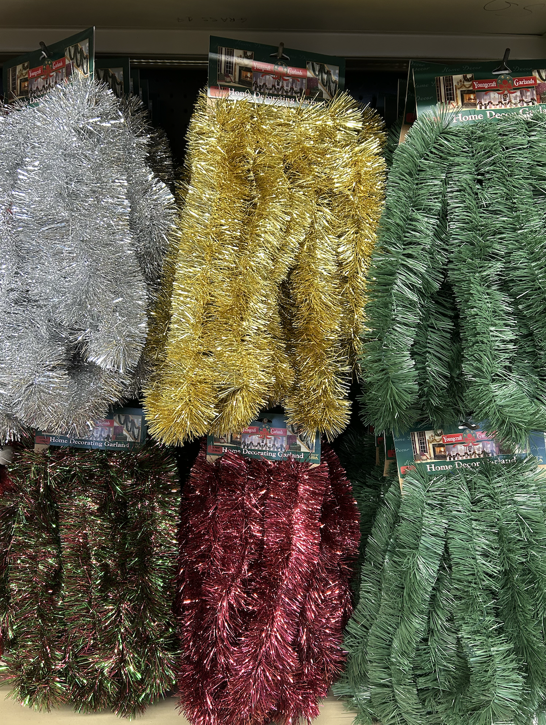 christmas tinsel