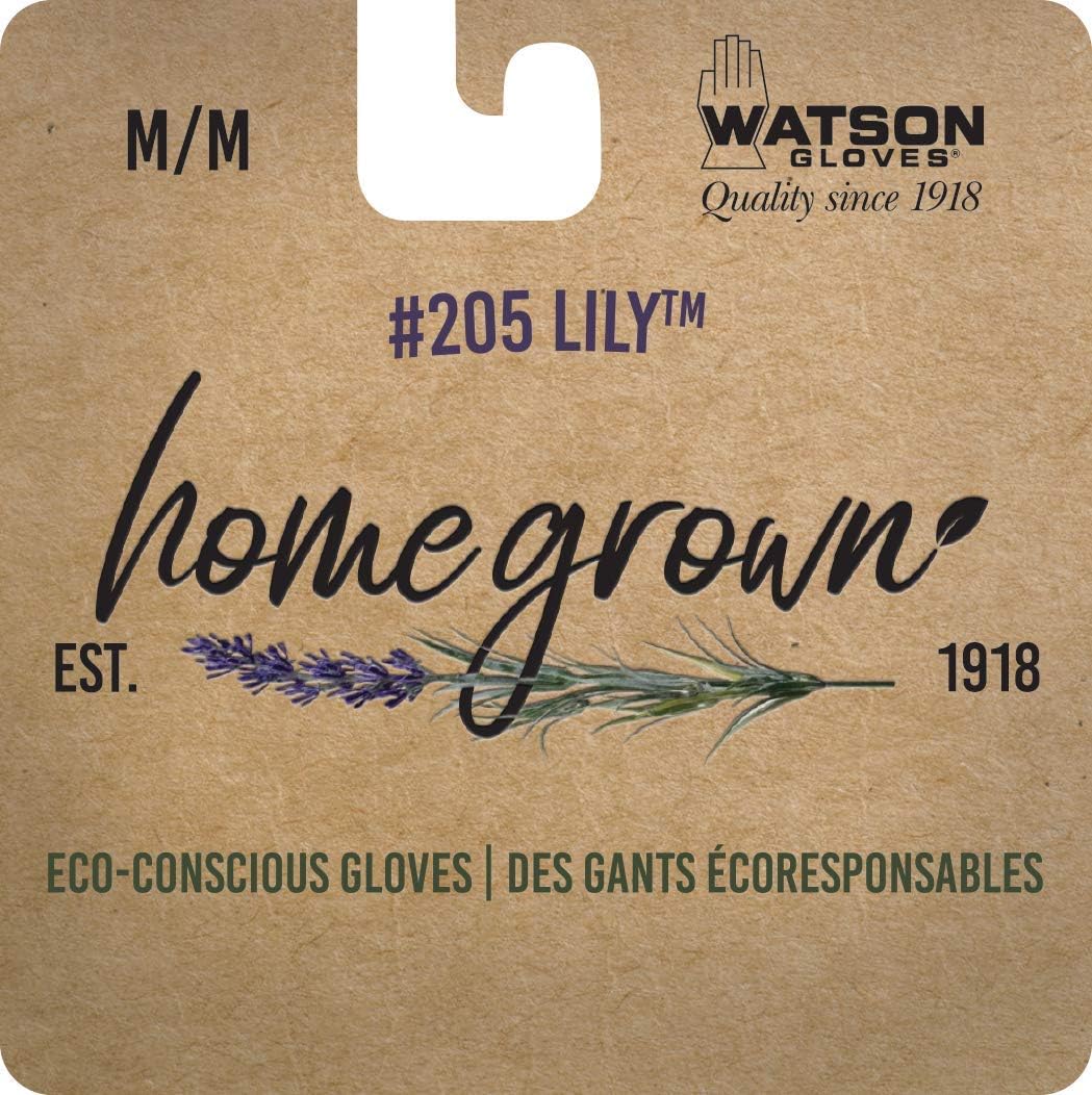 Homegrown Watson Gloves Lily Sustainable Water Resistant Garden Glove for Women