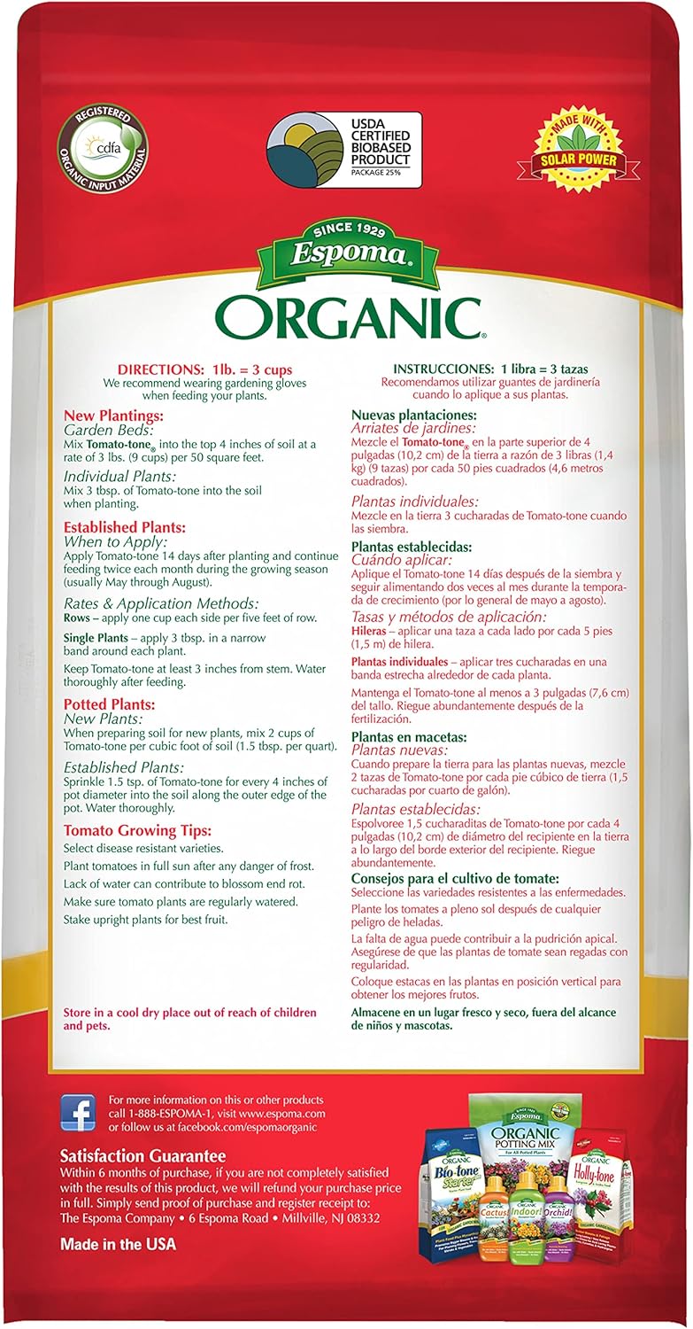 Espoma Organic Tomato-Tone 3-4-6
