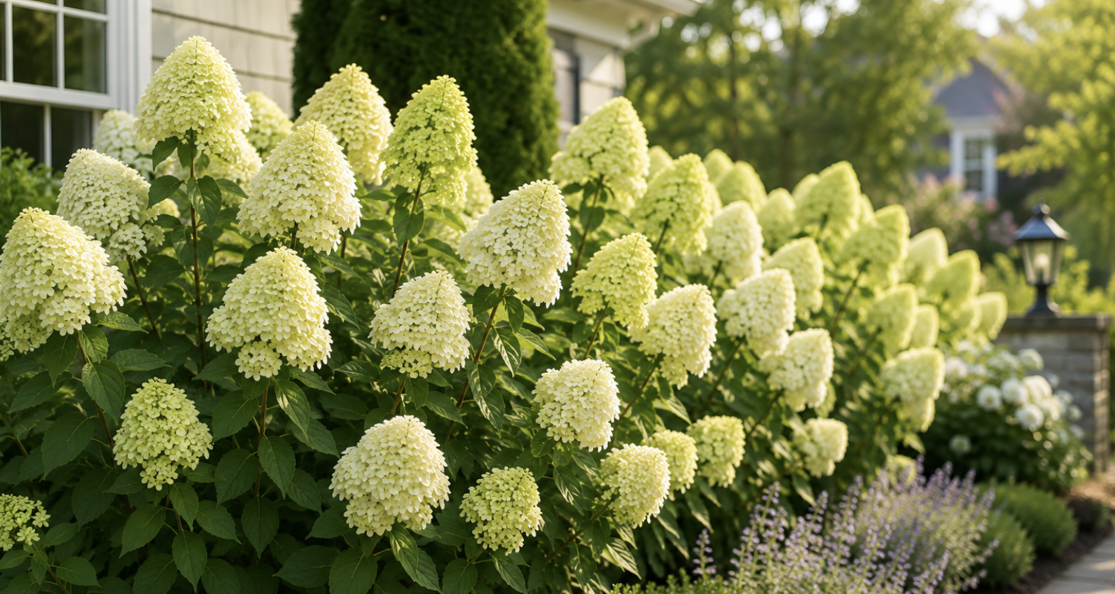 limelight hydrangeas