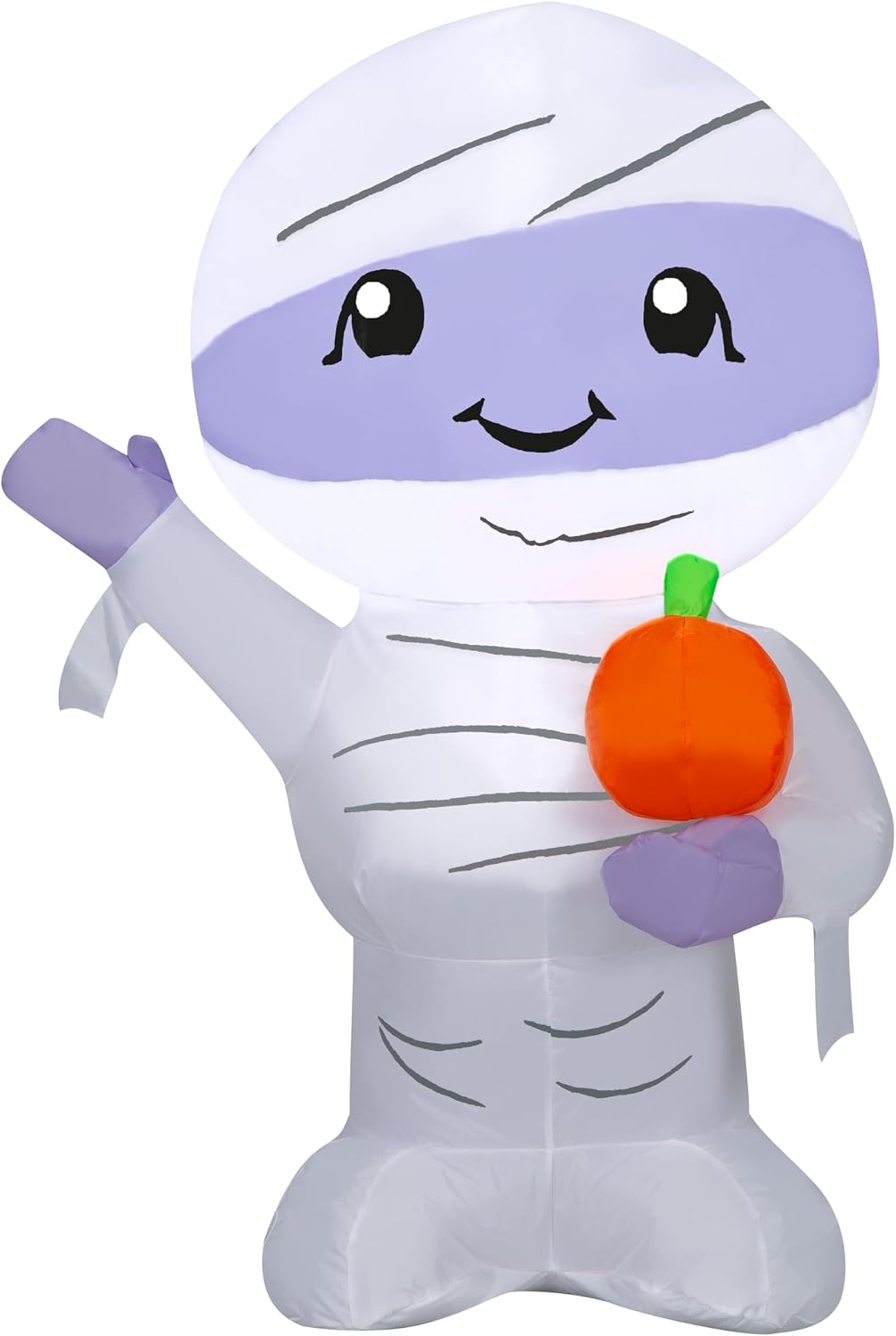 Gemmy Airblown Inflatable Halloween Mummy with Pumpkin