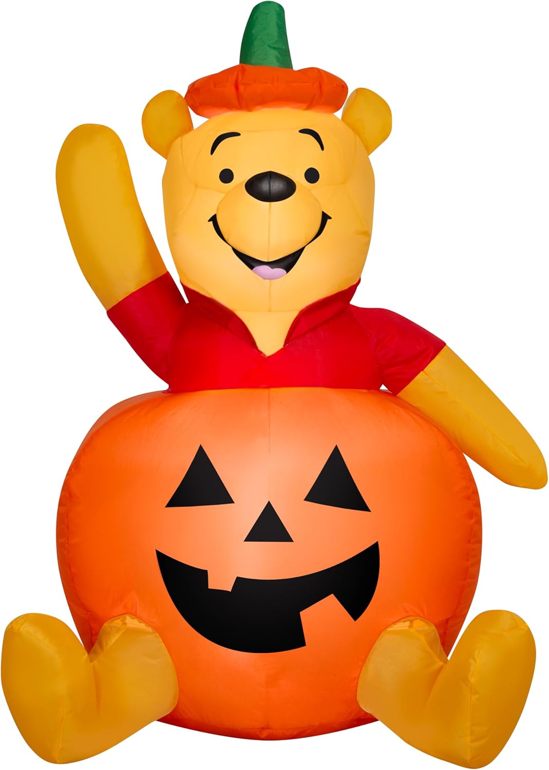 Gemmy Inflatable Pooh in Pumpkin Disney