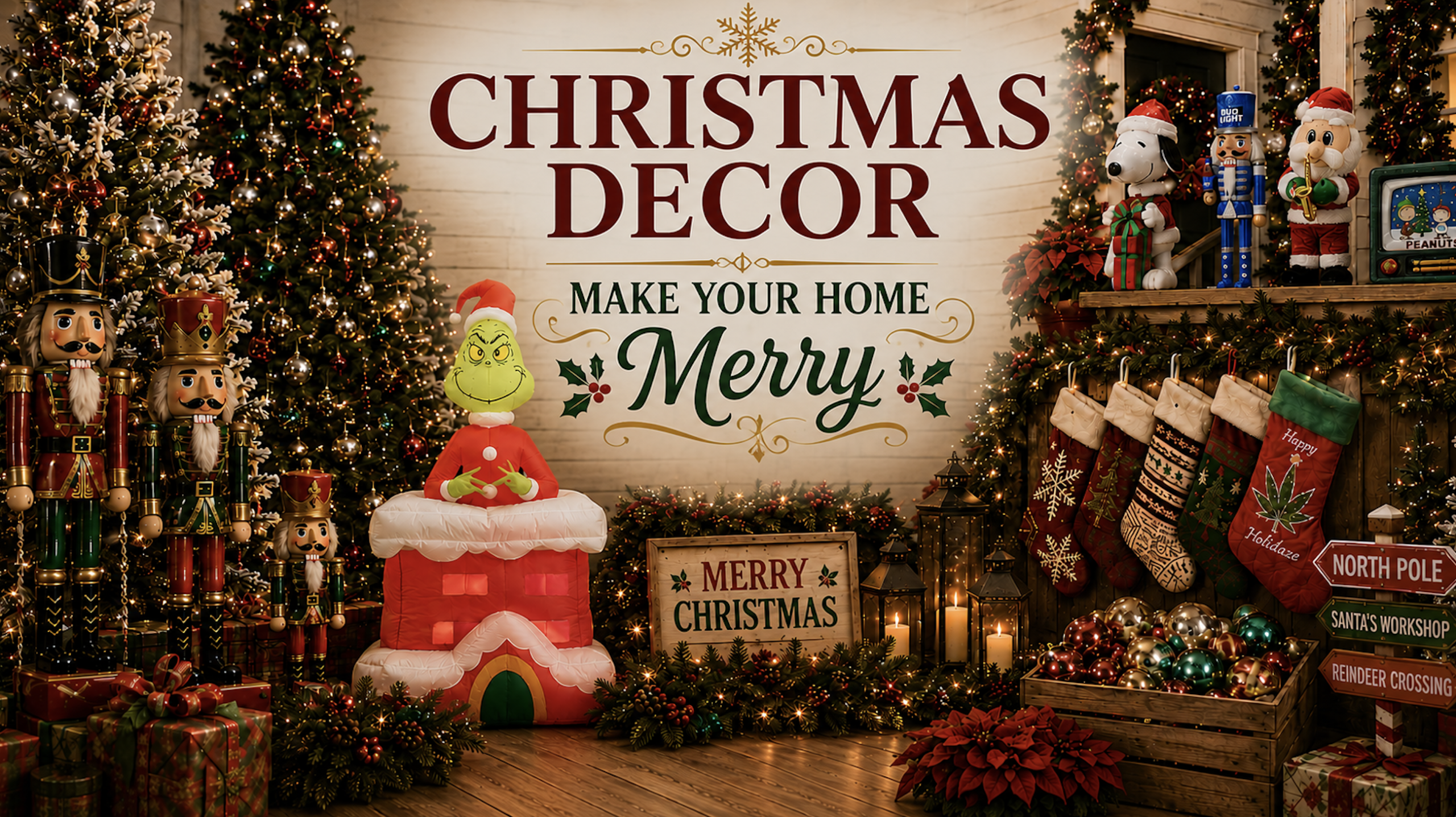 christmas decor garden world