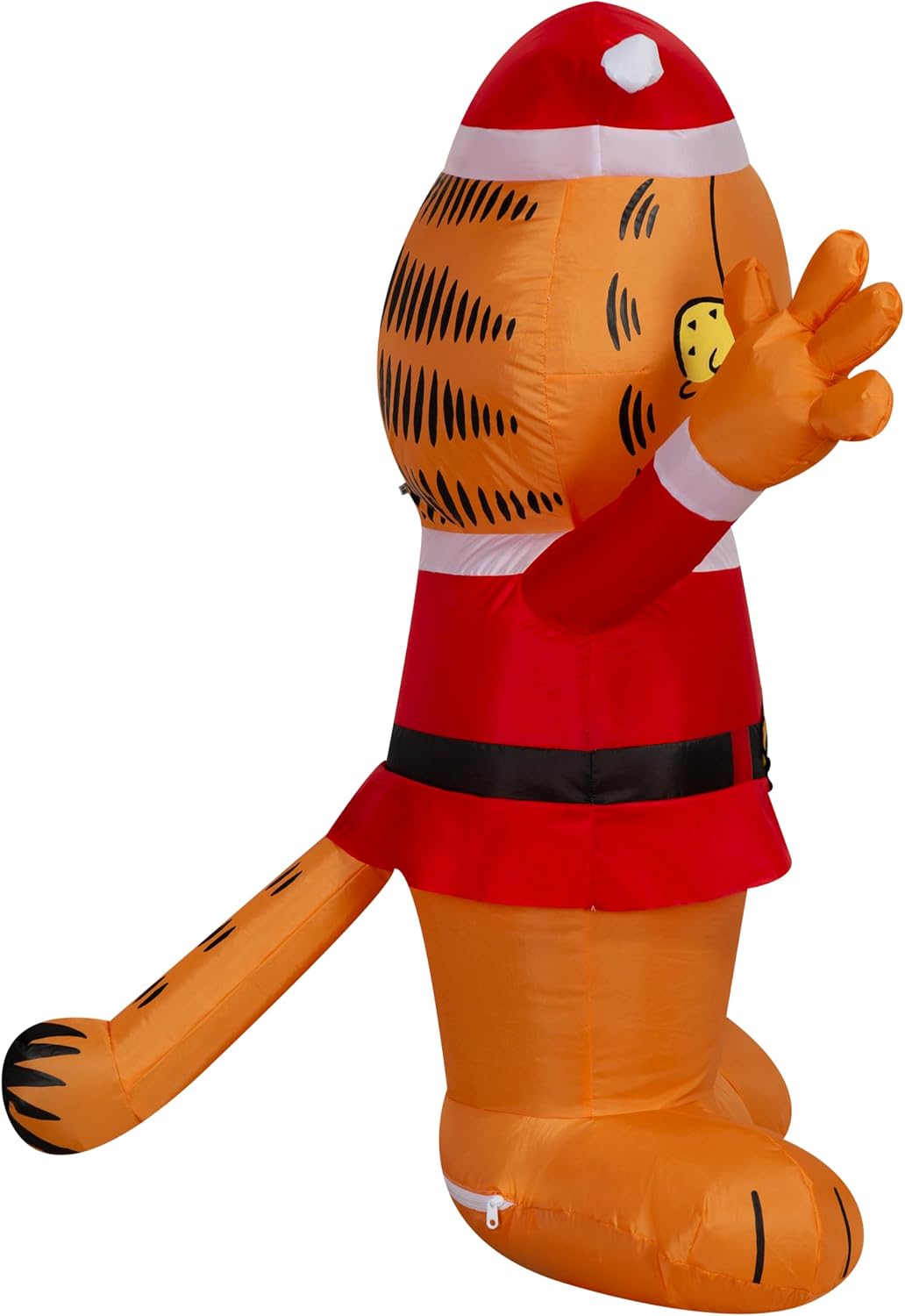 Gemmy Christmas Inflatable Garfield in Santa Suit